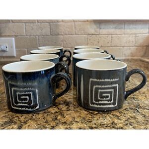 Mikasa Potter's Craft‎ Firesong Coffee Tea Cup HP300 Made in Japan Lot Of 8 Cups